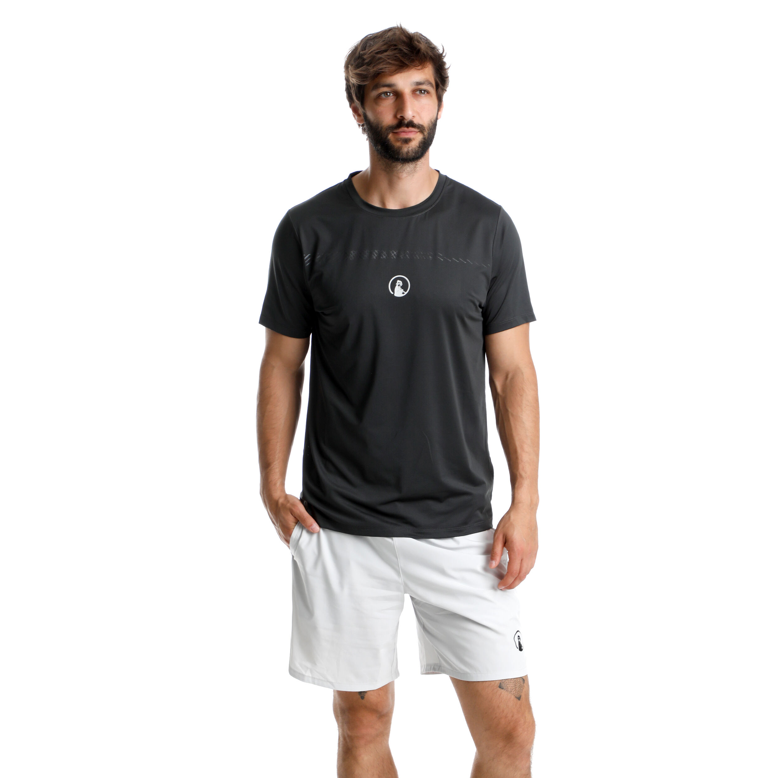 Sparkle Receiver T-Shirt Herren - Anthrazit