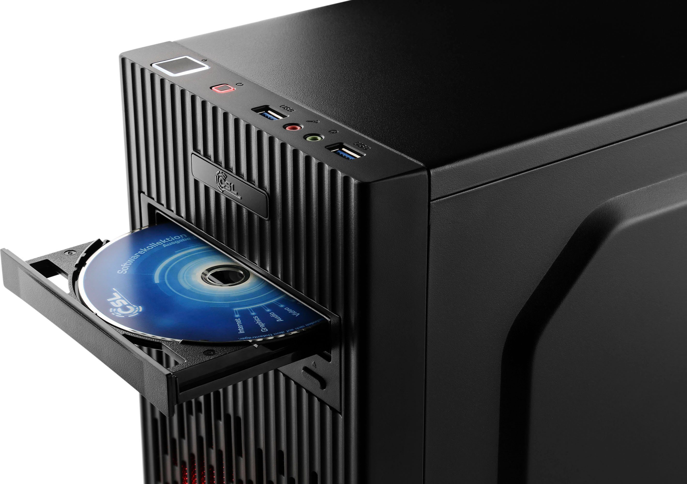CSL HydroX V28310 Gaming-PC (AMD Ryzen 7 5700X, GeForce RTX 3060, 32 GB RAM, 2000 GB HDD, 1000 GB SSD, Wasserkühlung)