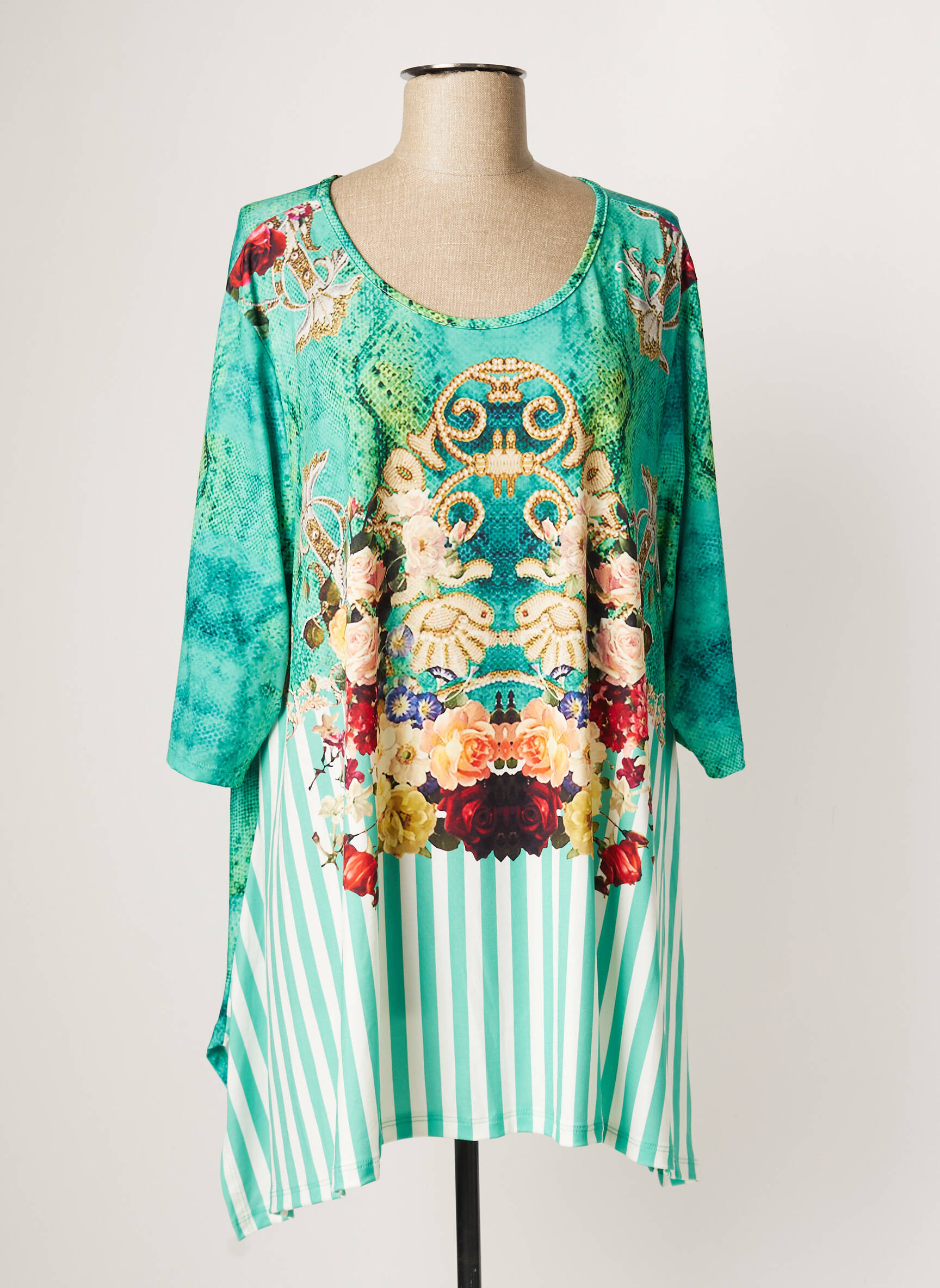 Joy Tuniquemanchelongue Femme couleur vert