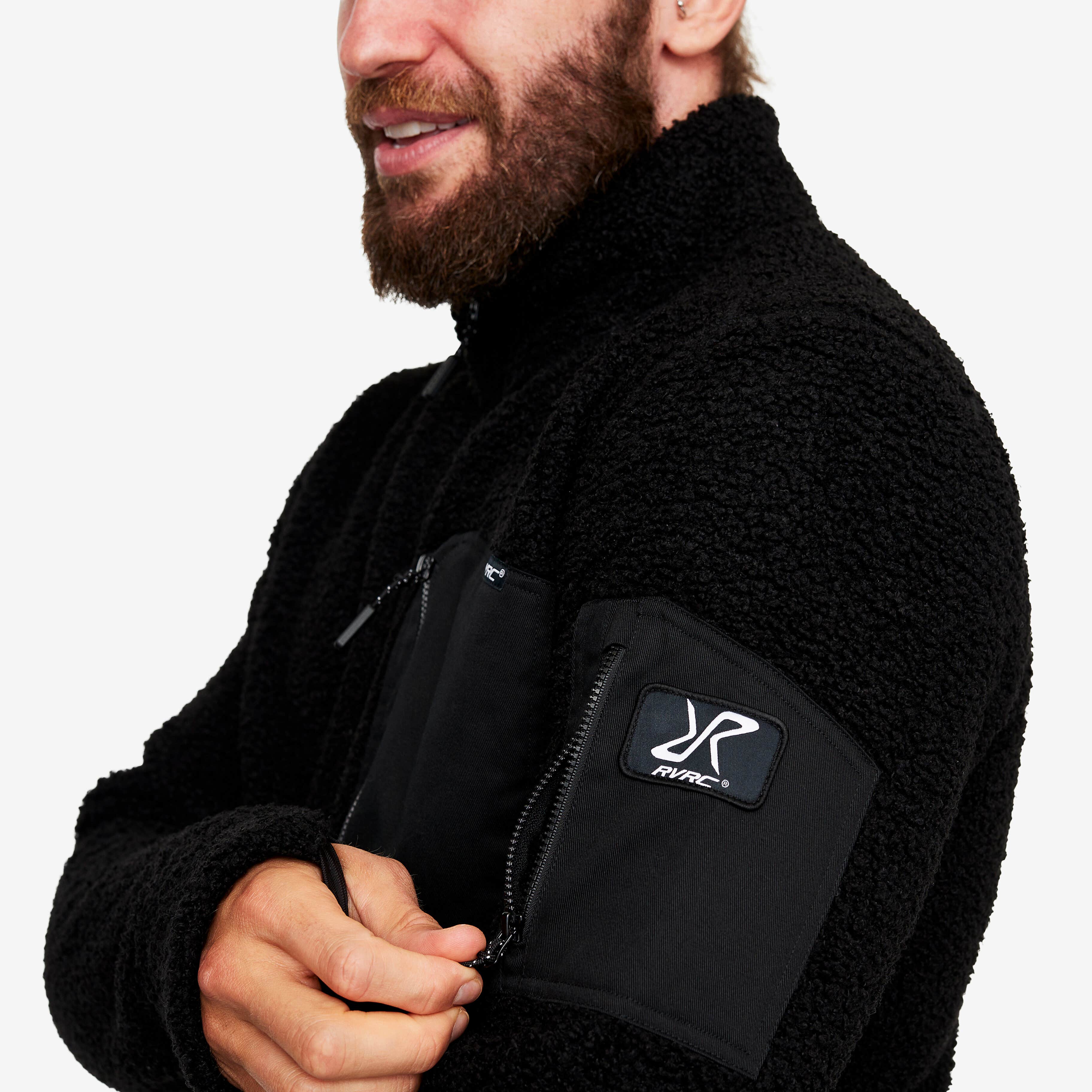 Bigfoot Pile Fleece Homme Jetblack