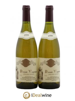Pernand-Vergelesses Domaine Jeanniard Boudier 1999 - Lot de 2 Bouteilles