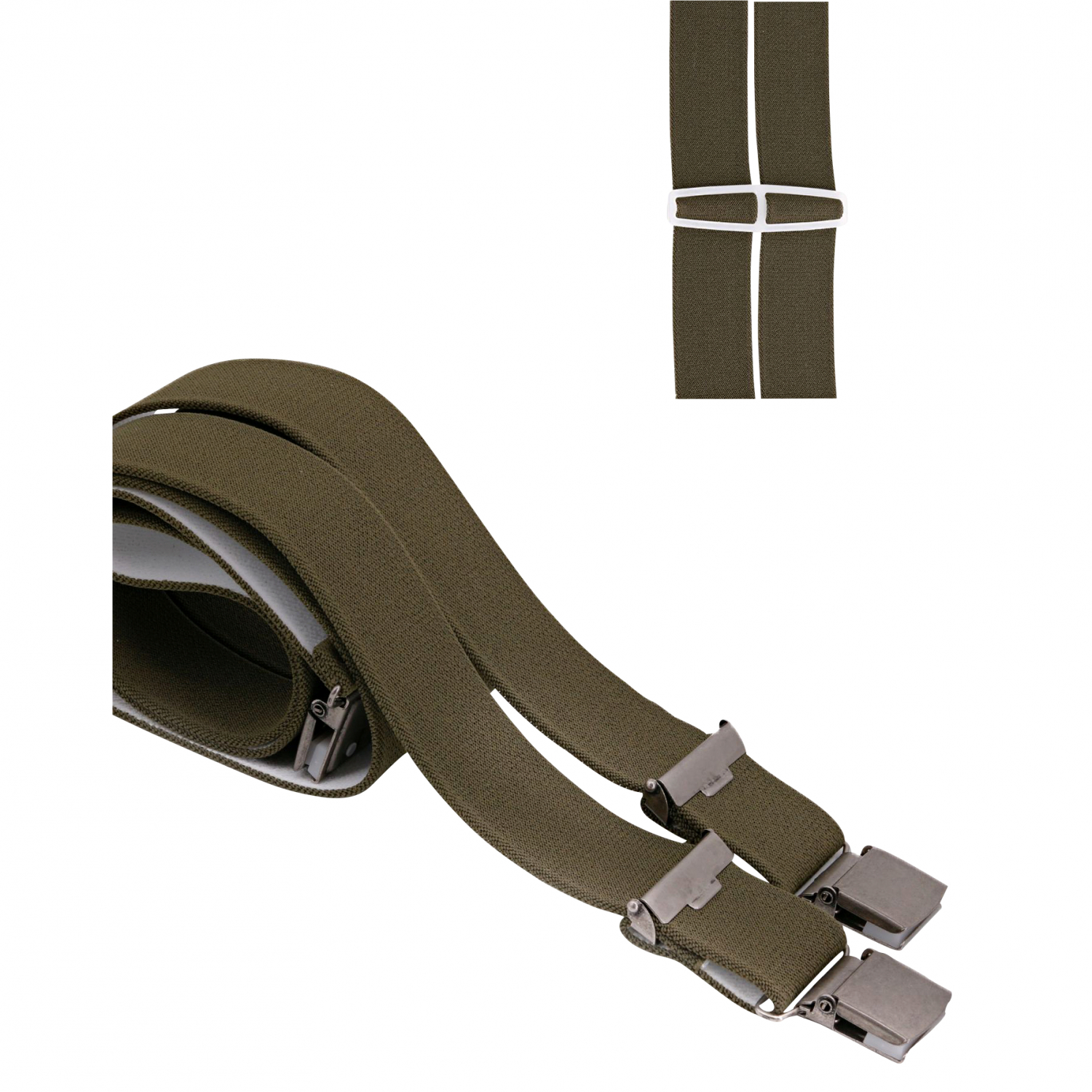 Luise Steiner Unisex Hosenträger (oliv)