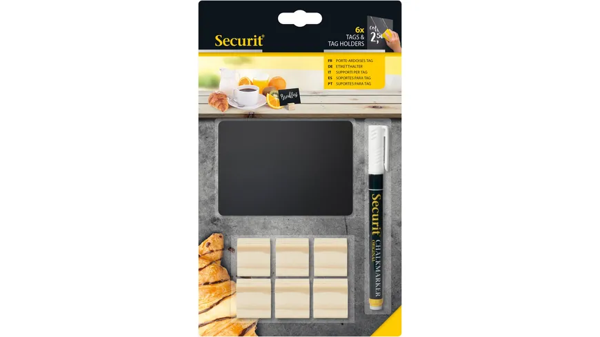 Securit Etikettenhalter 6er Set