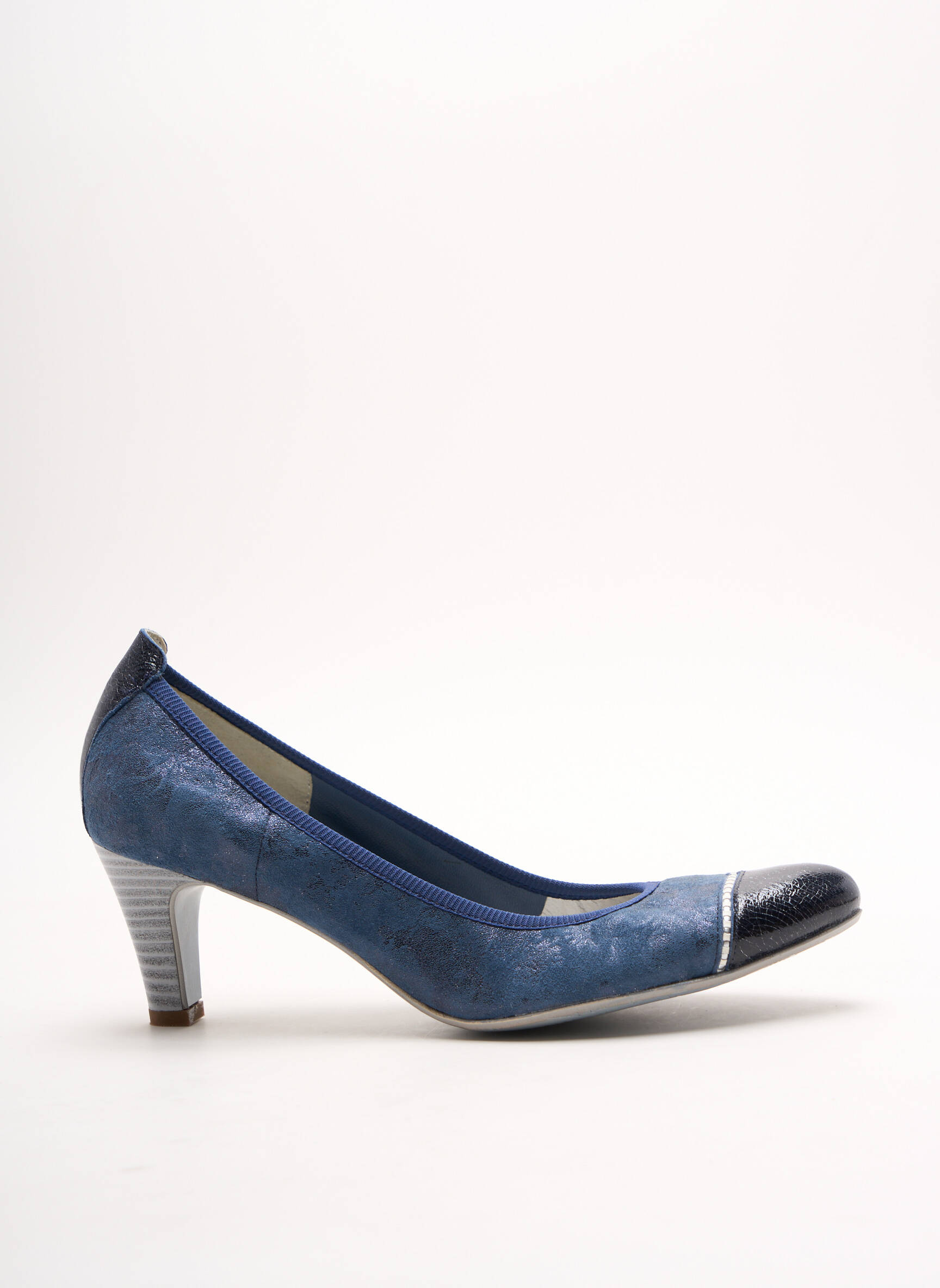 Un Tour En Ville Escarpins Femme couleur bleu