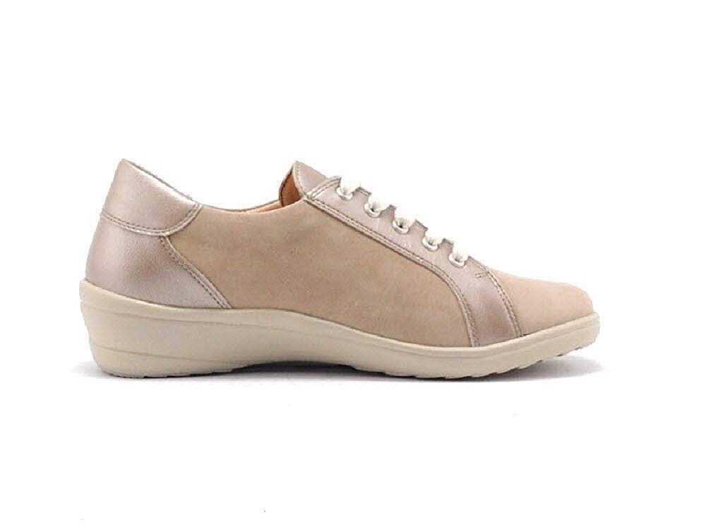 GANTER Komfort Schnürer beige