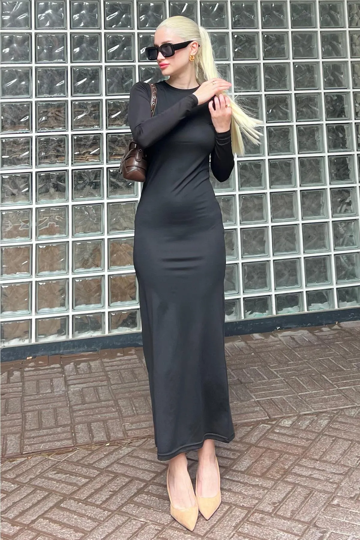 Madmext  Kleid - Schwarz - A-Linie