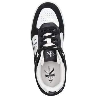 Calvin Klein Basket Cupsole Low Mix in schwarz