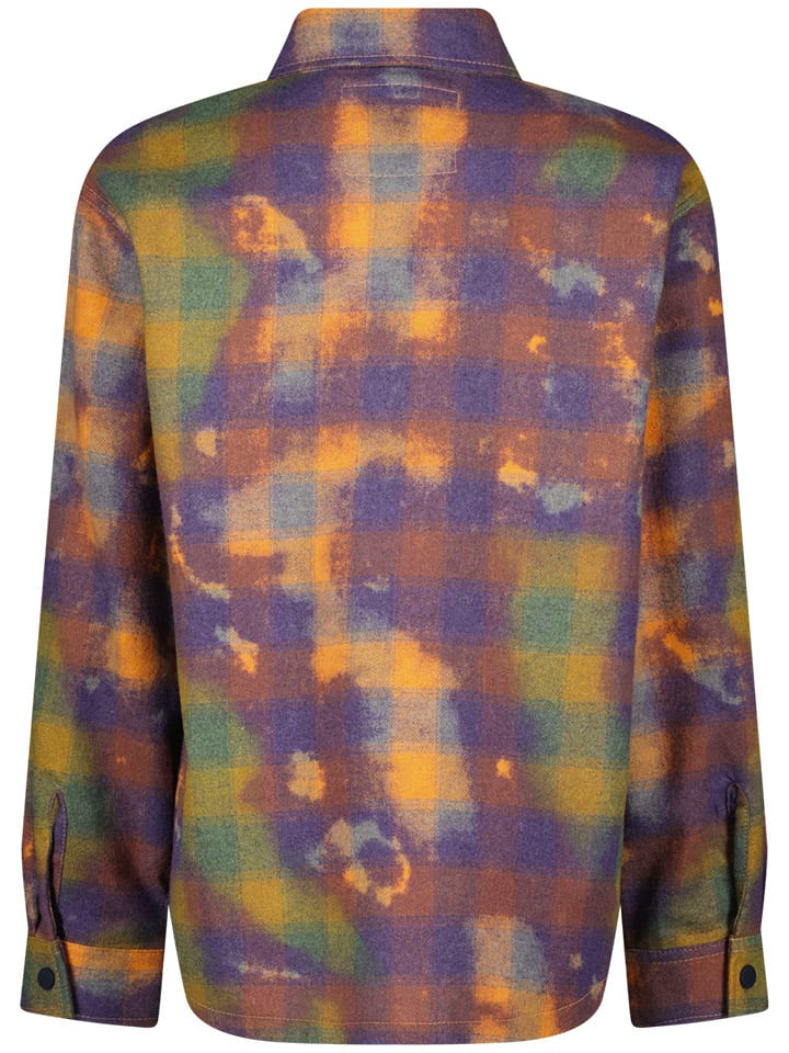 Vingino Hemd in Khaki/ Lila/ Orange günstig kaufen