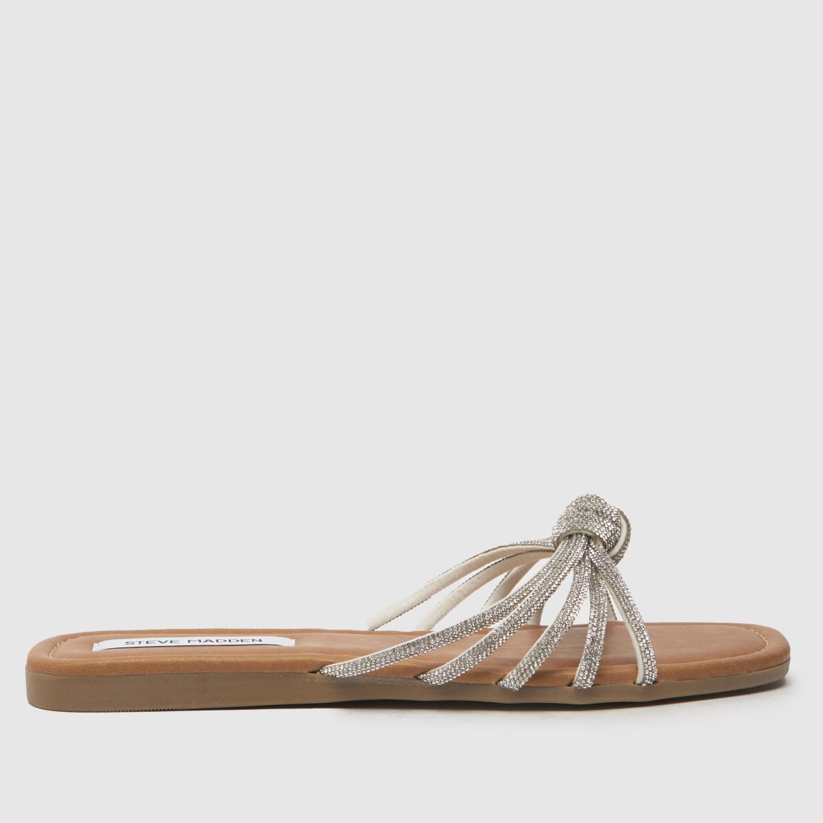 Sandály Steve Madden Scenic ve stříbrné barvě