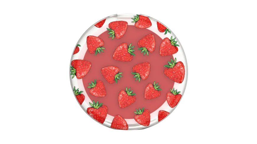 PopSockets PopGrip Lips Strawberry Feels