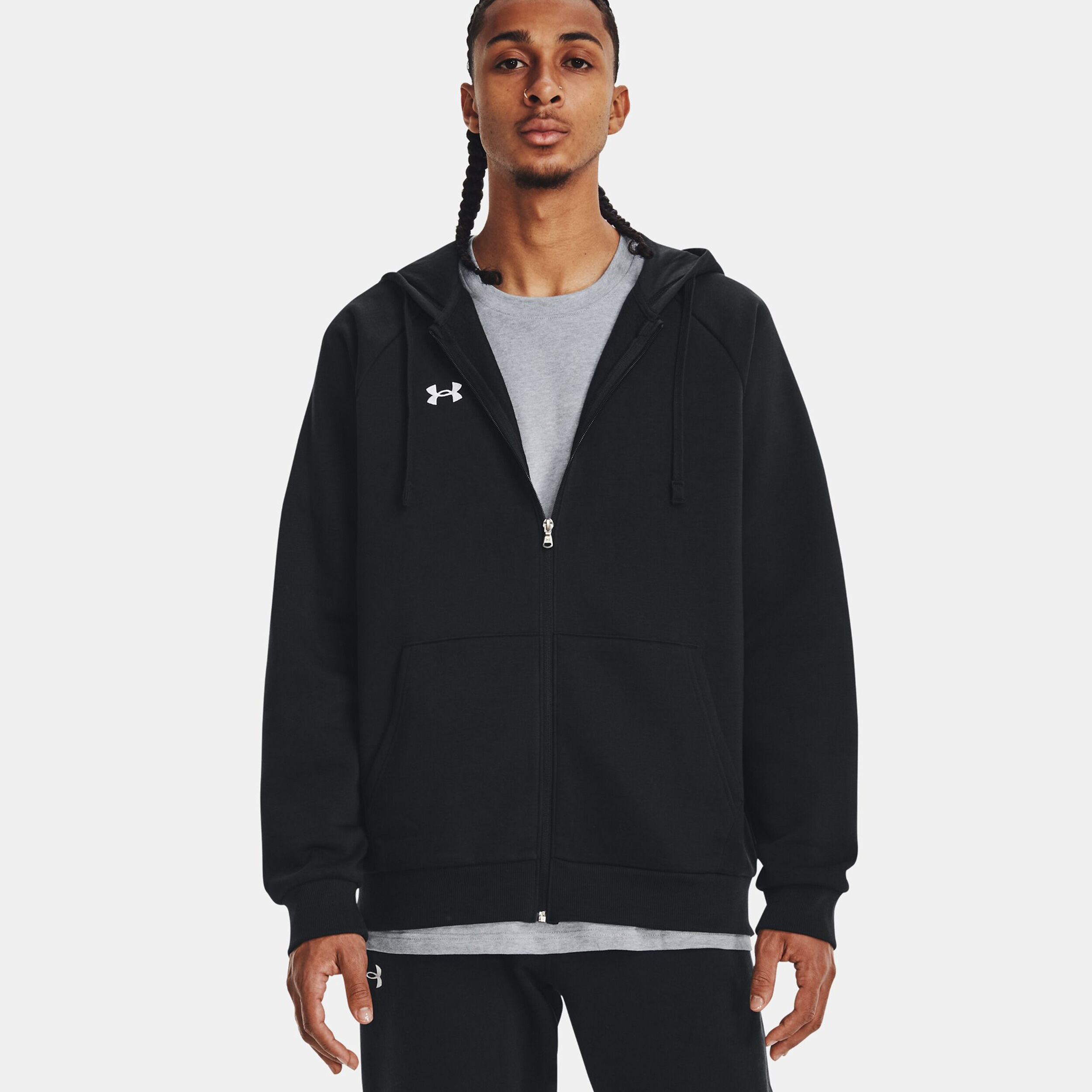 Rival Sweatjacke Herren - Schwarz