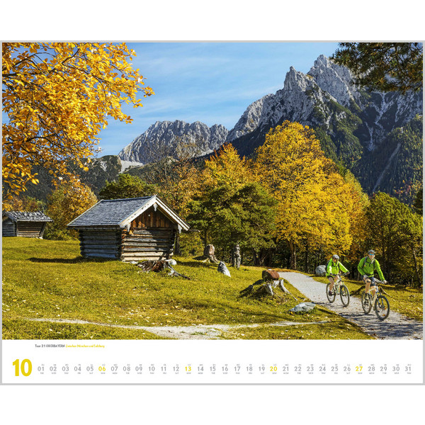 RADURLAUB IN DEUTSCHLAND 2024 - Kalender