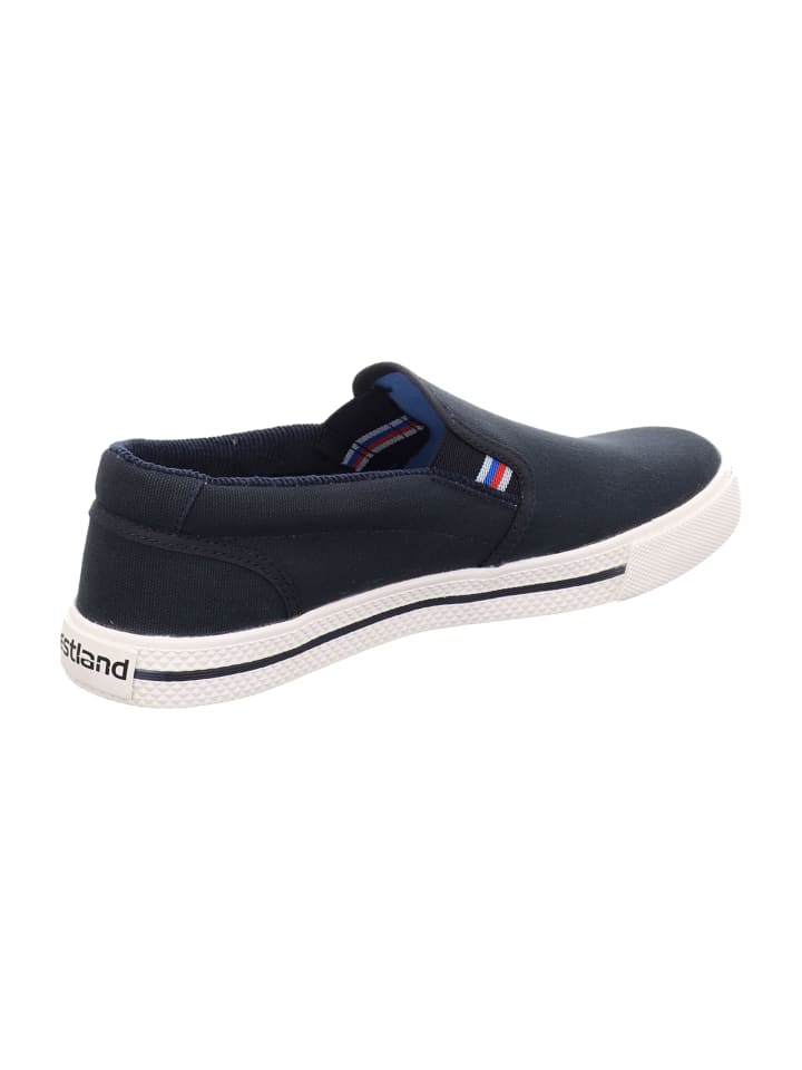 WESTLAND Sportliche Slipper in Blau günstig kaufen