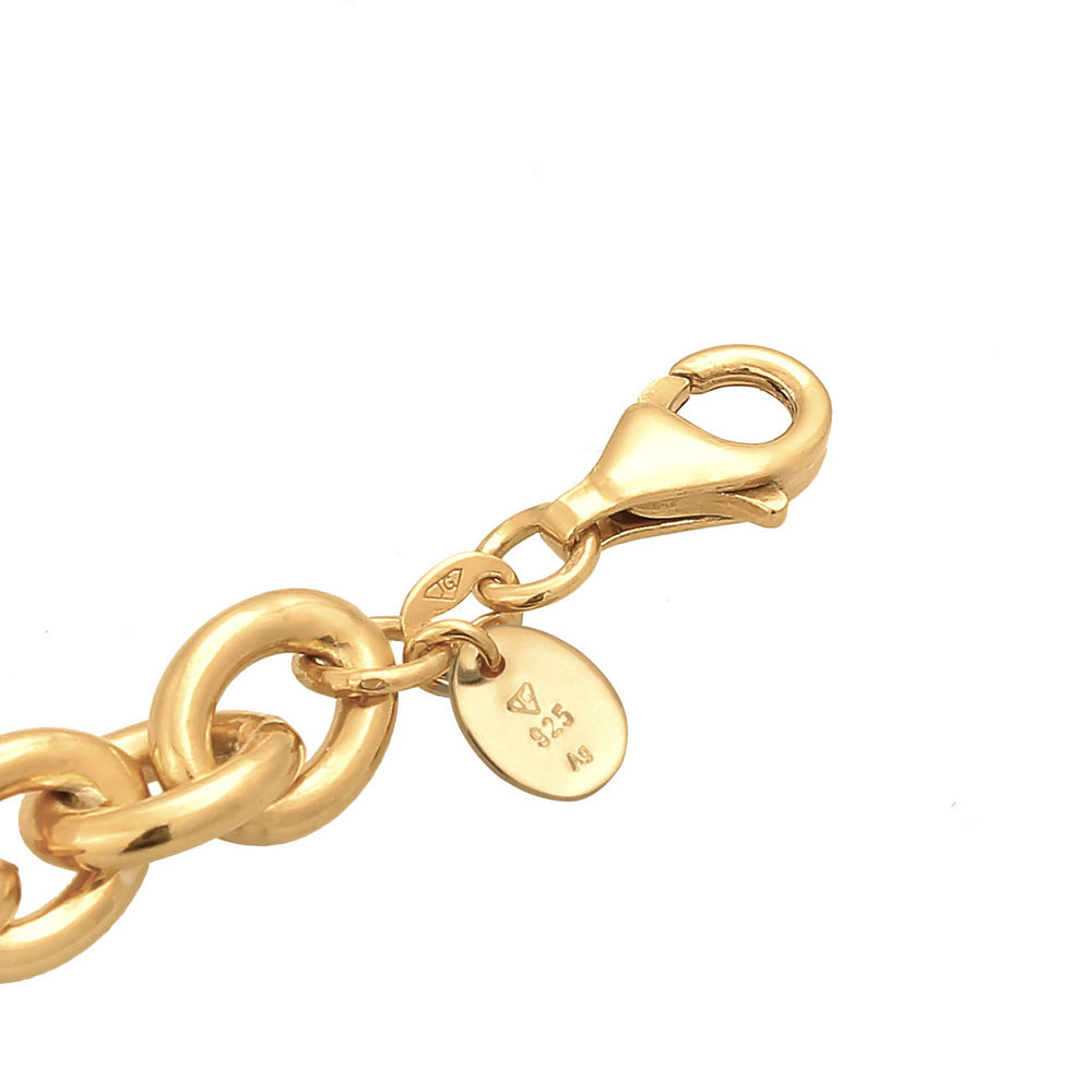 Elli PREMIUM Elli PREMIUM Bracelet Femmes Déclaration grossier élégant en argent sterling 925  Bracelet
