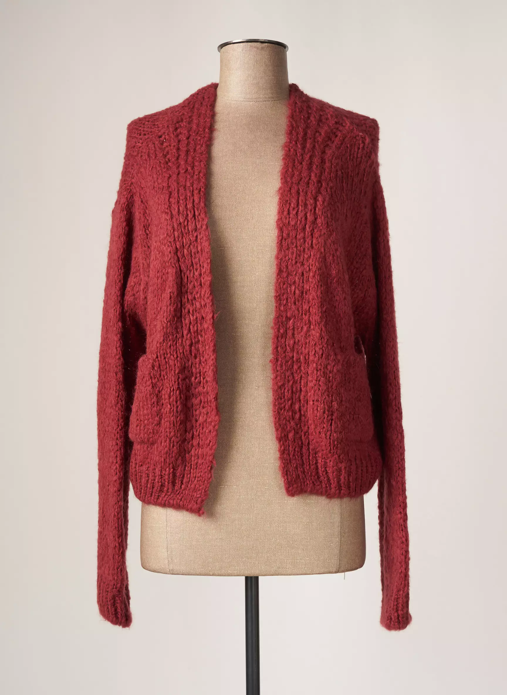 Signe Nature Cardigans Femme couleur rouge