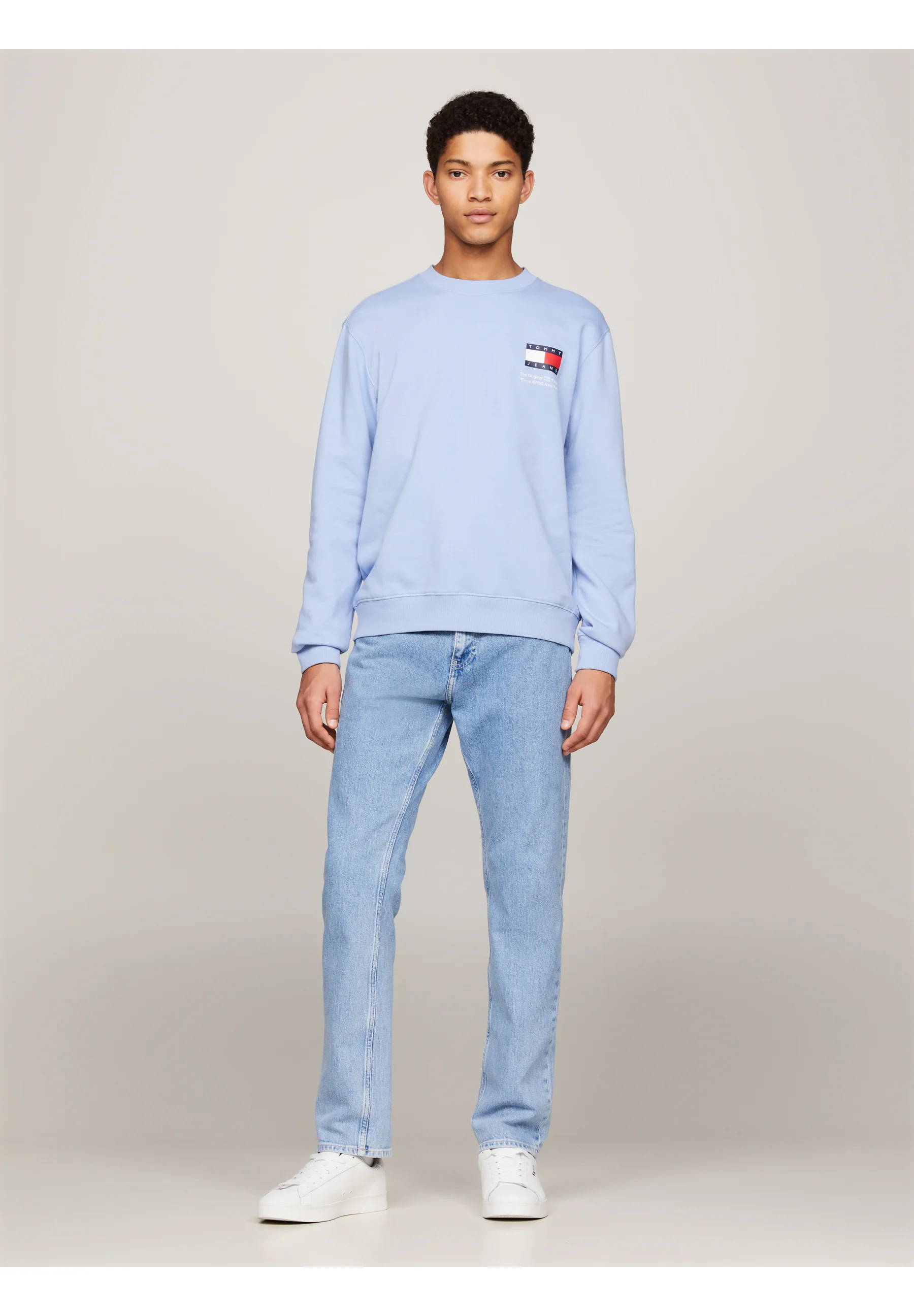 Tommy Jeans ESSENTIAL FLAG CNECK UNISEX - Sudadera