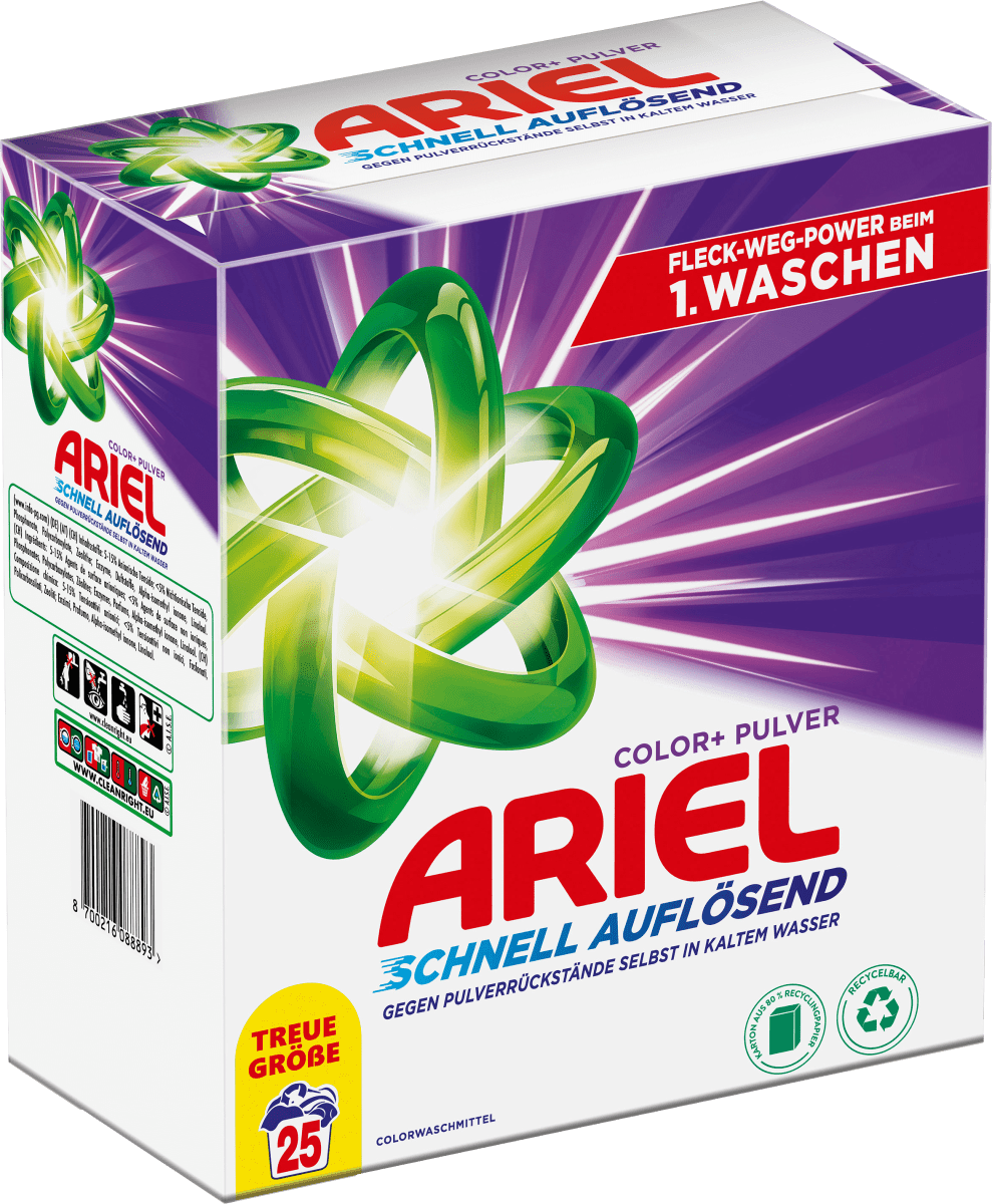 Colorwaschmittel Pulver, 25 Wl