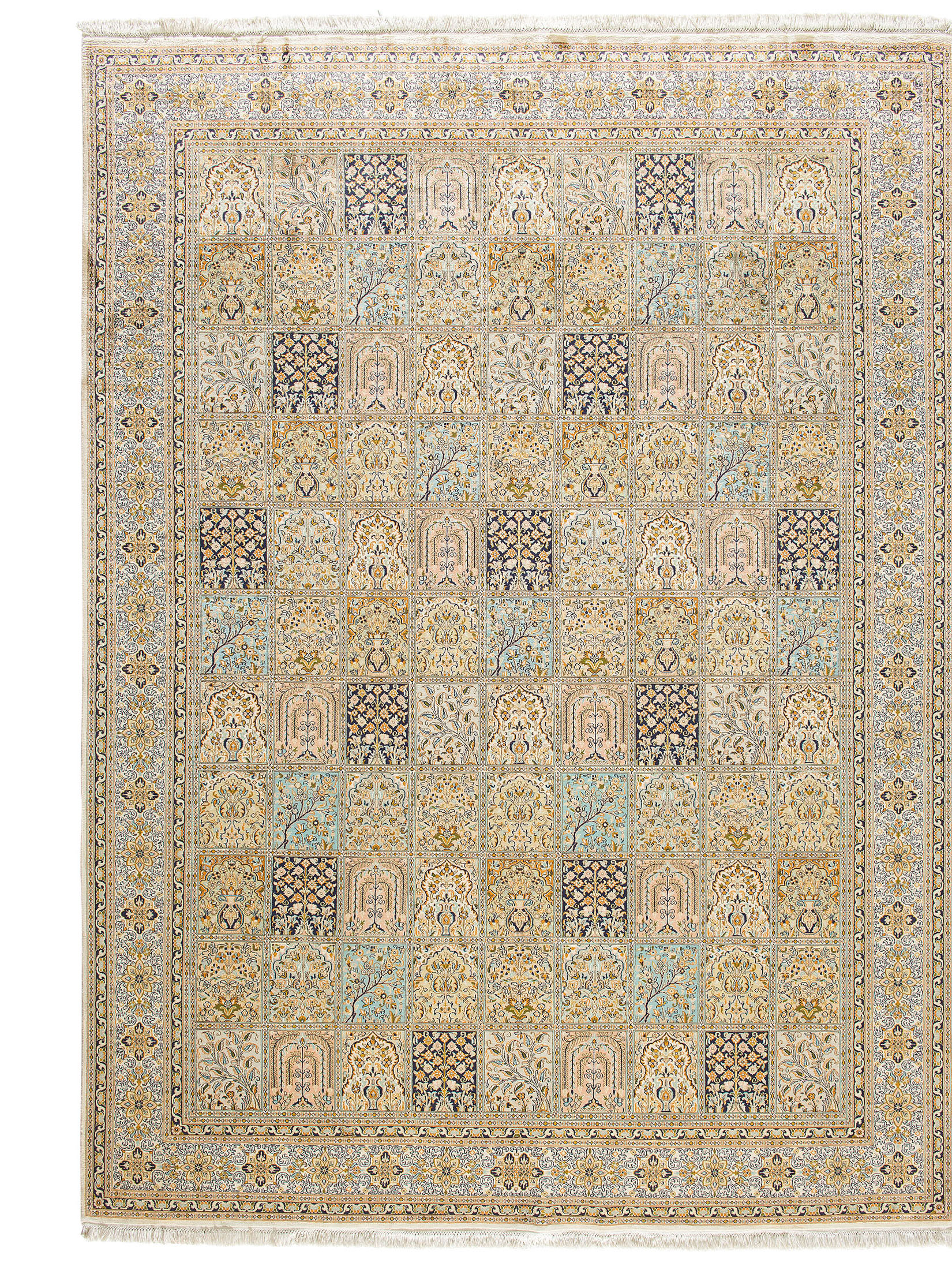 Kaschmir Seide 18/18 ca. 245 x 335 cm, Unikat / Einzelstück