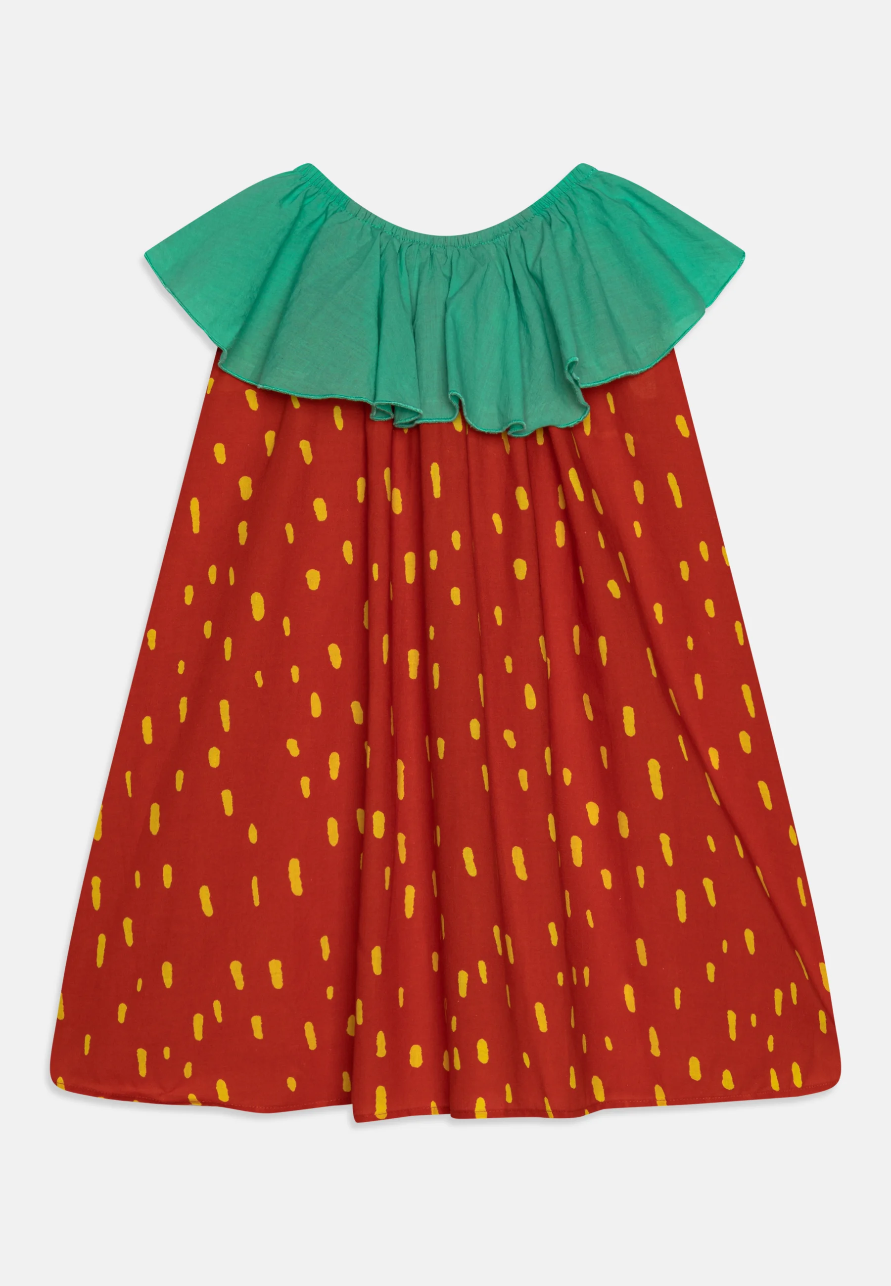 Stella McCartney Kids VESTIDO NIÑA VOILE LUNARES FRESA - Vestido de verano