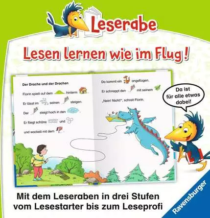 Leserabe - Vor-Lesestufe: Drachengeschichten