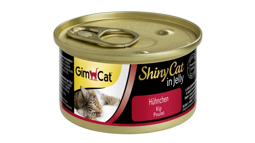 GimCat Katzennassfutter ShinyCat in Jelly Hühnchen 70 g