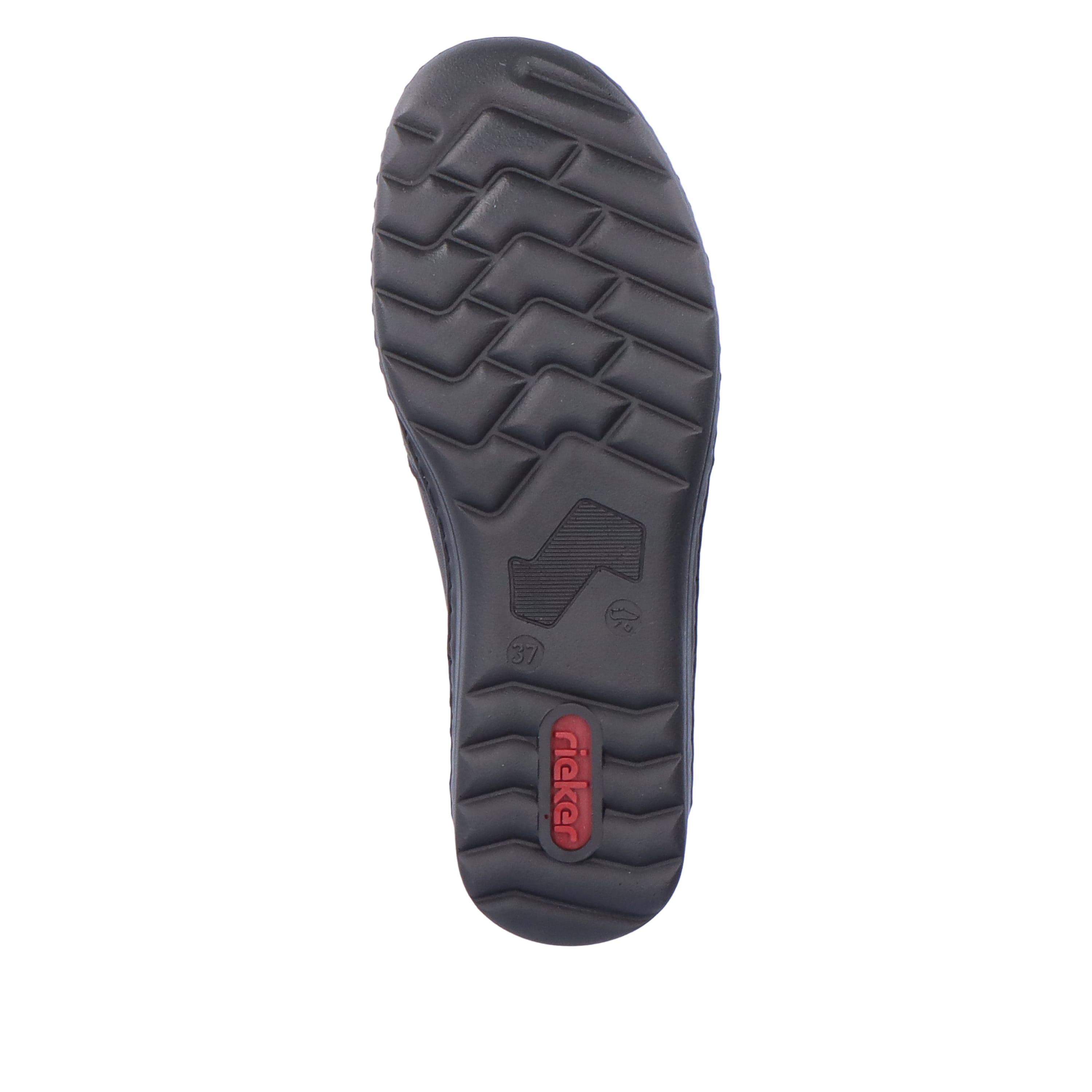 Rieker Damen Slipper asphaltschwarz
