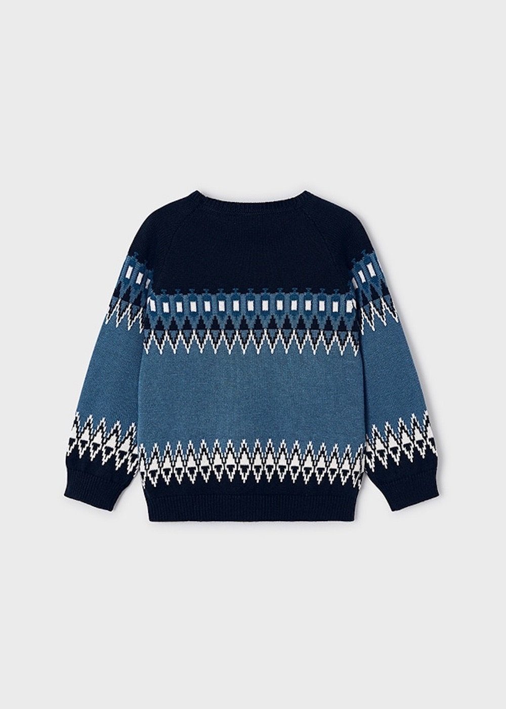 Mayoral Jacquardpullover Pullover Jacquard in blau (432163)