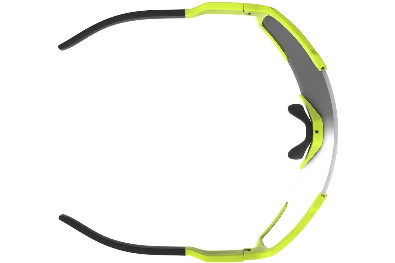 Scott Shield Compact LS Sonnenbrille yellow matt / grey light sens