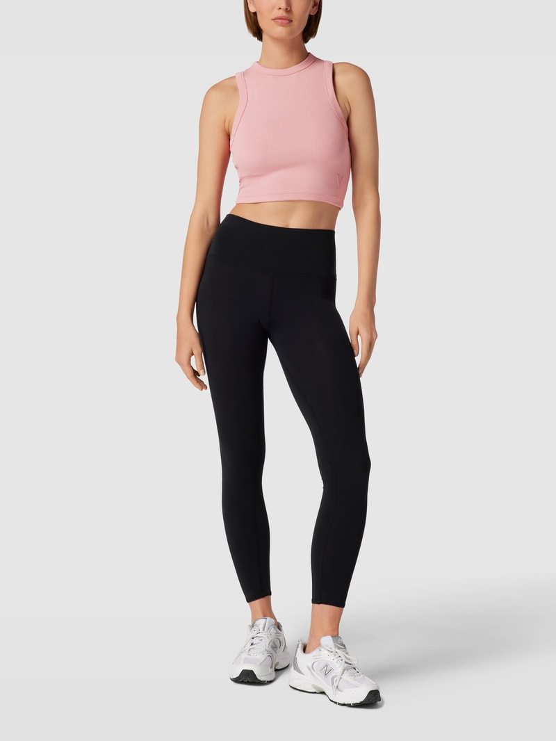 Tanktop mit Feinripp Modell 'EDIE' in mauve