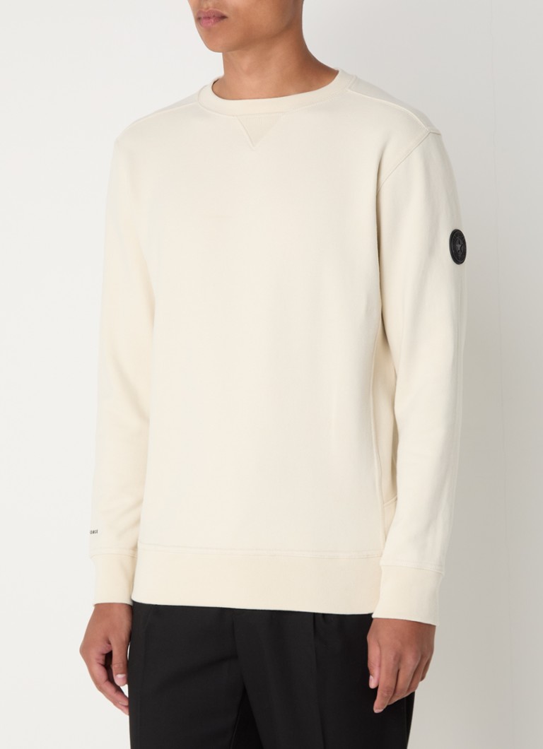 Airforce organic cotton sweater with logo