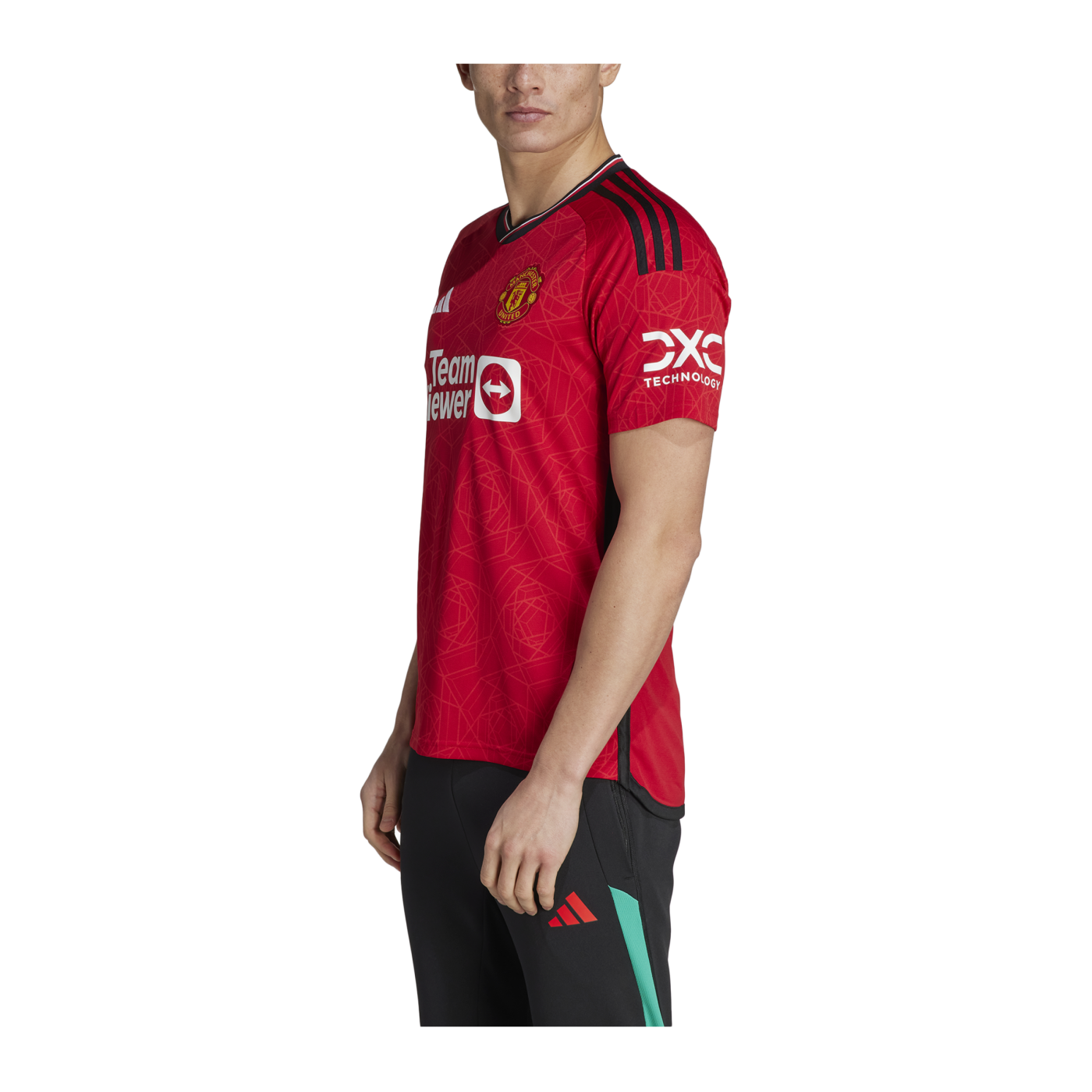 adidas Manchester United Trikot Home 2023/2024 Rot
