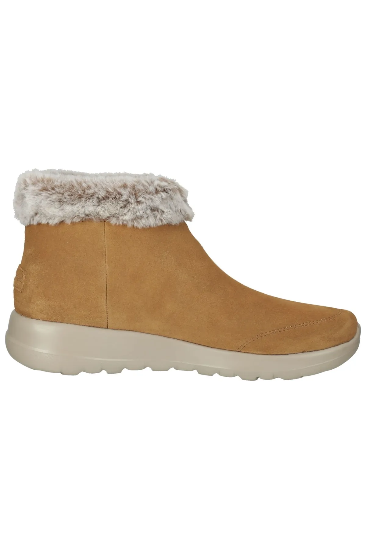 SKECHERS  Stiefelette - Braun - Flacher Absatz