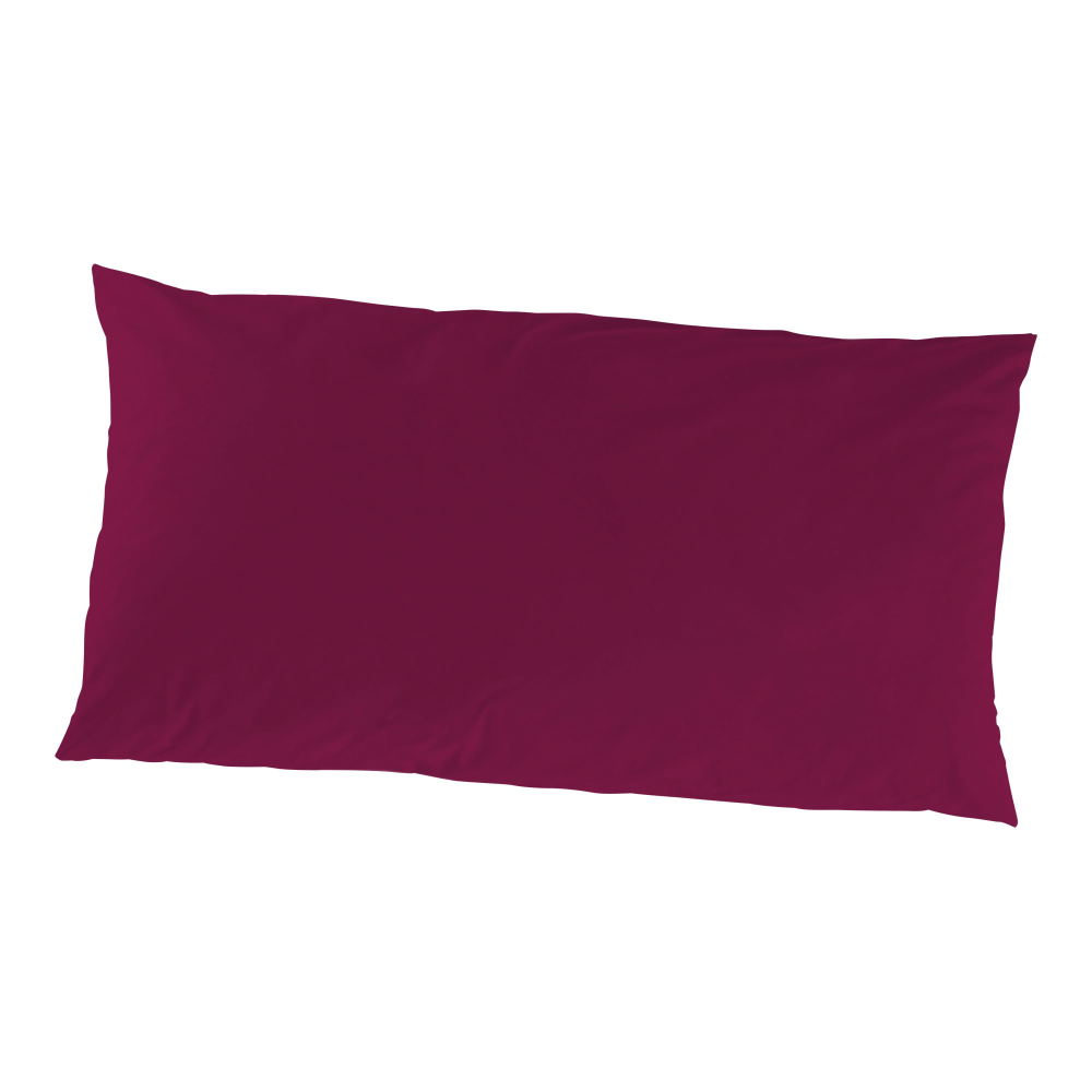 Jersey Kissenhülle bordeaux