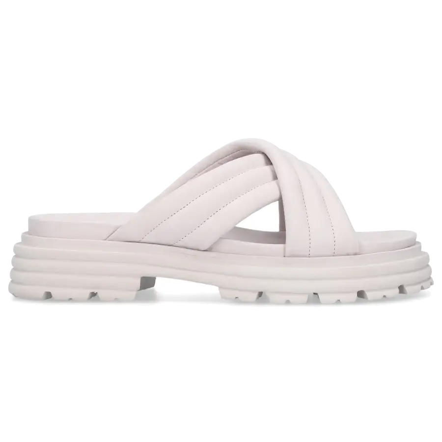 305 SOBE - Sandalen INA Nubukleder - grau