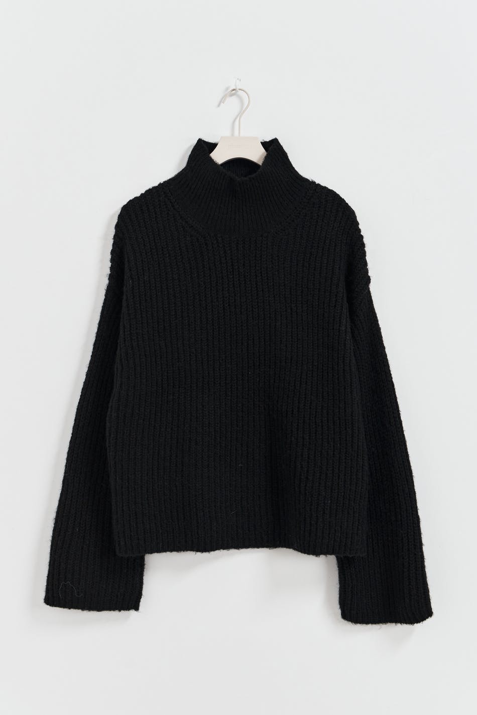 Turtleneck knit sweater
