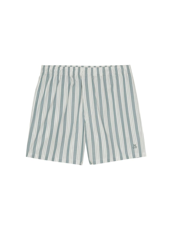 Marc O'Polo Schlafshorts Mix&Match Woven in forest dust stripe günstig kaufen
