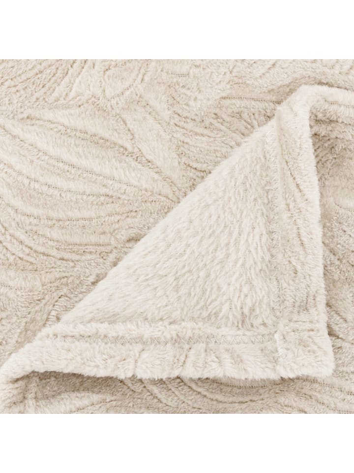 Atmosphera Créateur d'intérieur Kuscheldecke in beige günstig kaufen onesize