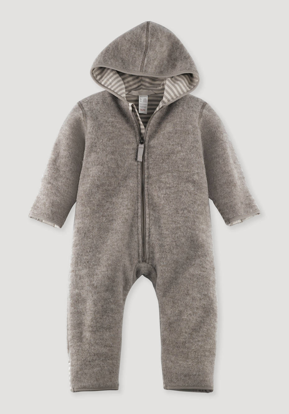Wollfleece-Overall aus Bio-Merinowolle