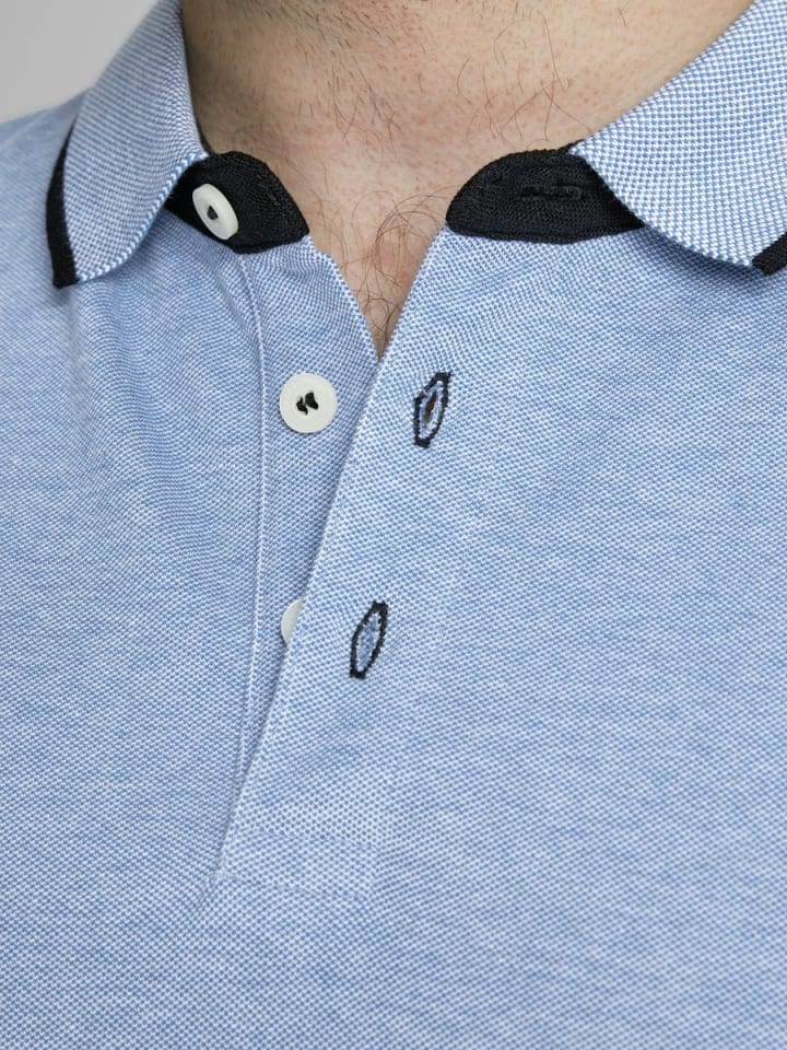 JACK & JONES PLUS Poloshirt in Bright Cobalt 1 günstig kaufen