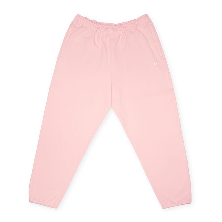 NIKE NRG Solo Swoosh Fleece Pants bleached coral/white