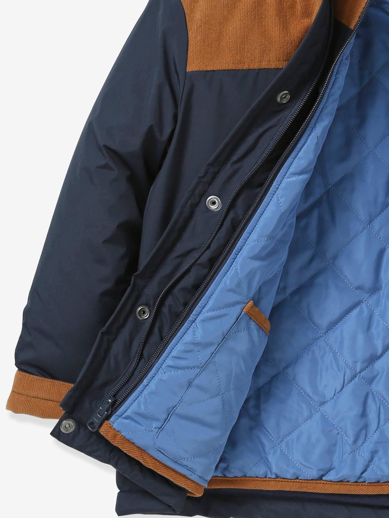 Cyrillus Jungen 3-in-1-Parka CYRILLUS mit Recycling-Polyester - marine