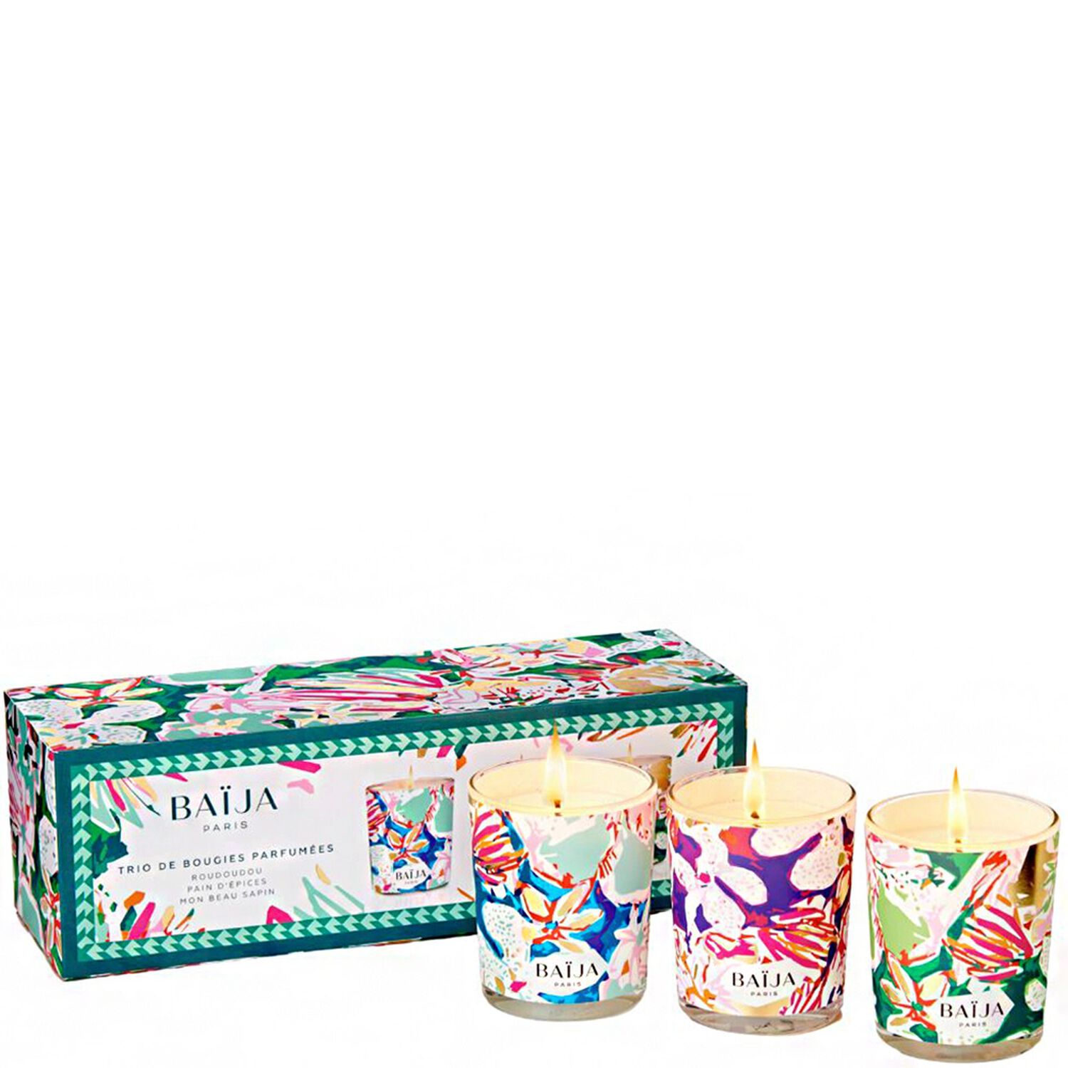 baïja Spécial Noël Trio Bougies Parfumées 75g