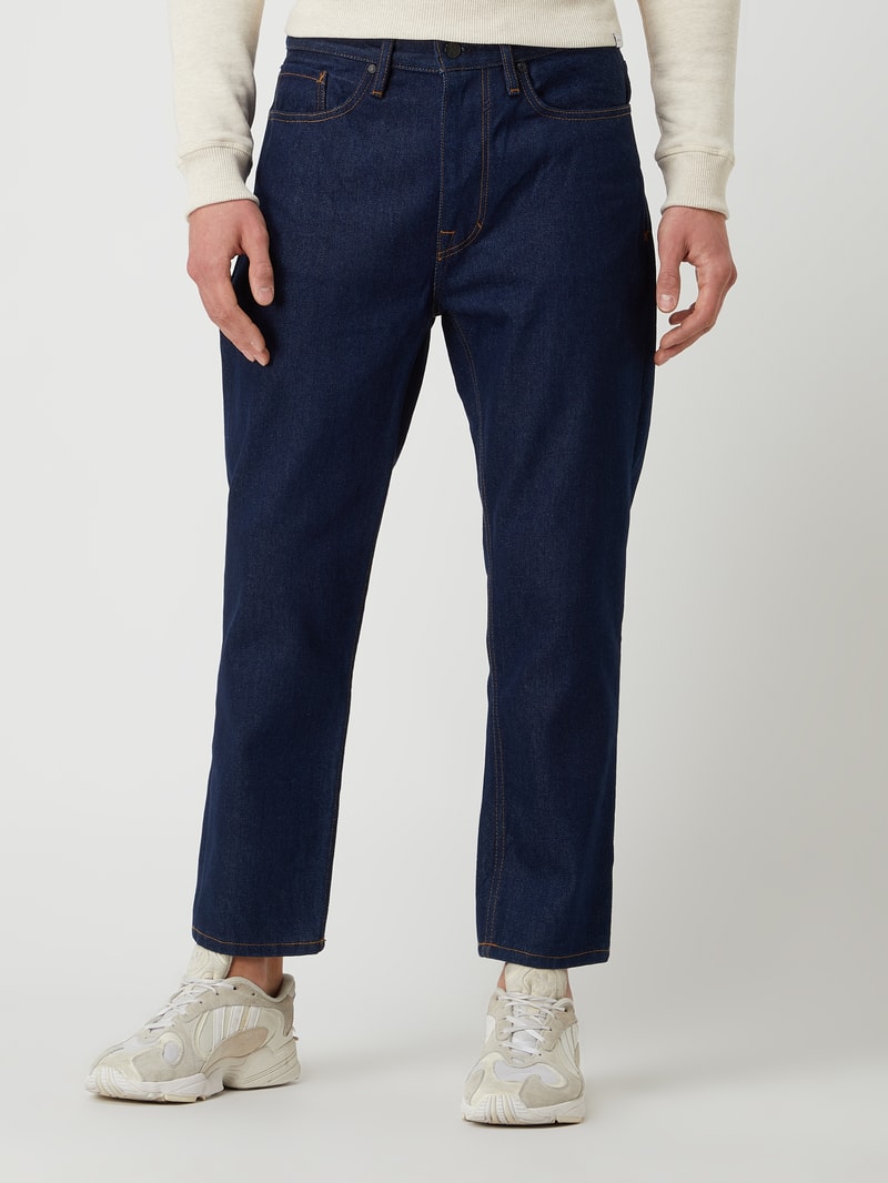 Relaxed Fit Jeans aus Bio-Baumwolle Modell 'Maakx' in dunkelblau