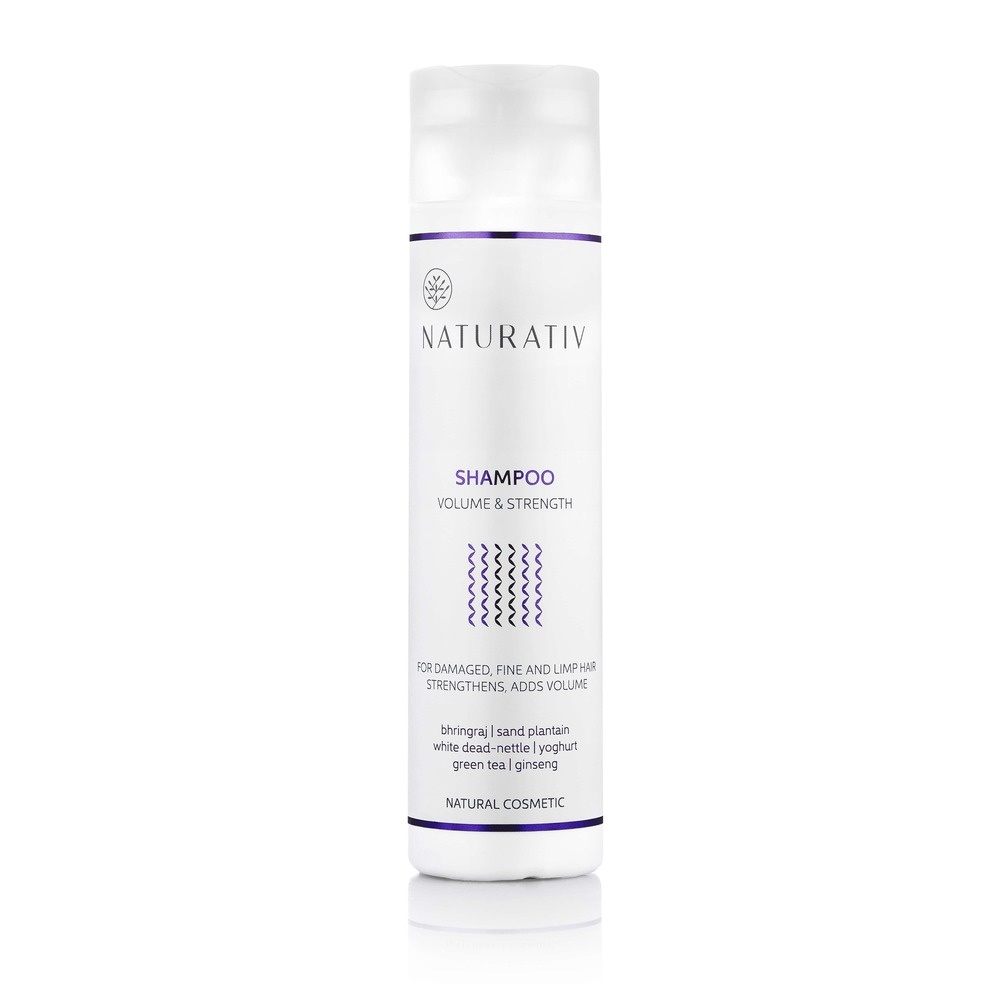 naturativ VOLUME&STRENGTH Shampoo Shampooing pour les cheveux