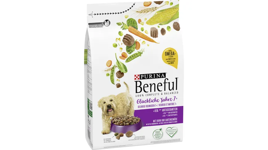 PURINA BENEFUL Gleuckliche Jahre 7+ mit Huhn & Gartengemüse 2,8 kg 2.8 kg