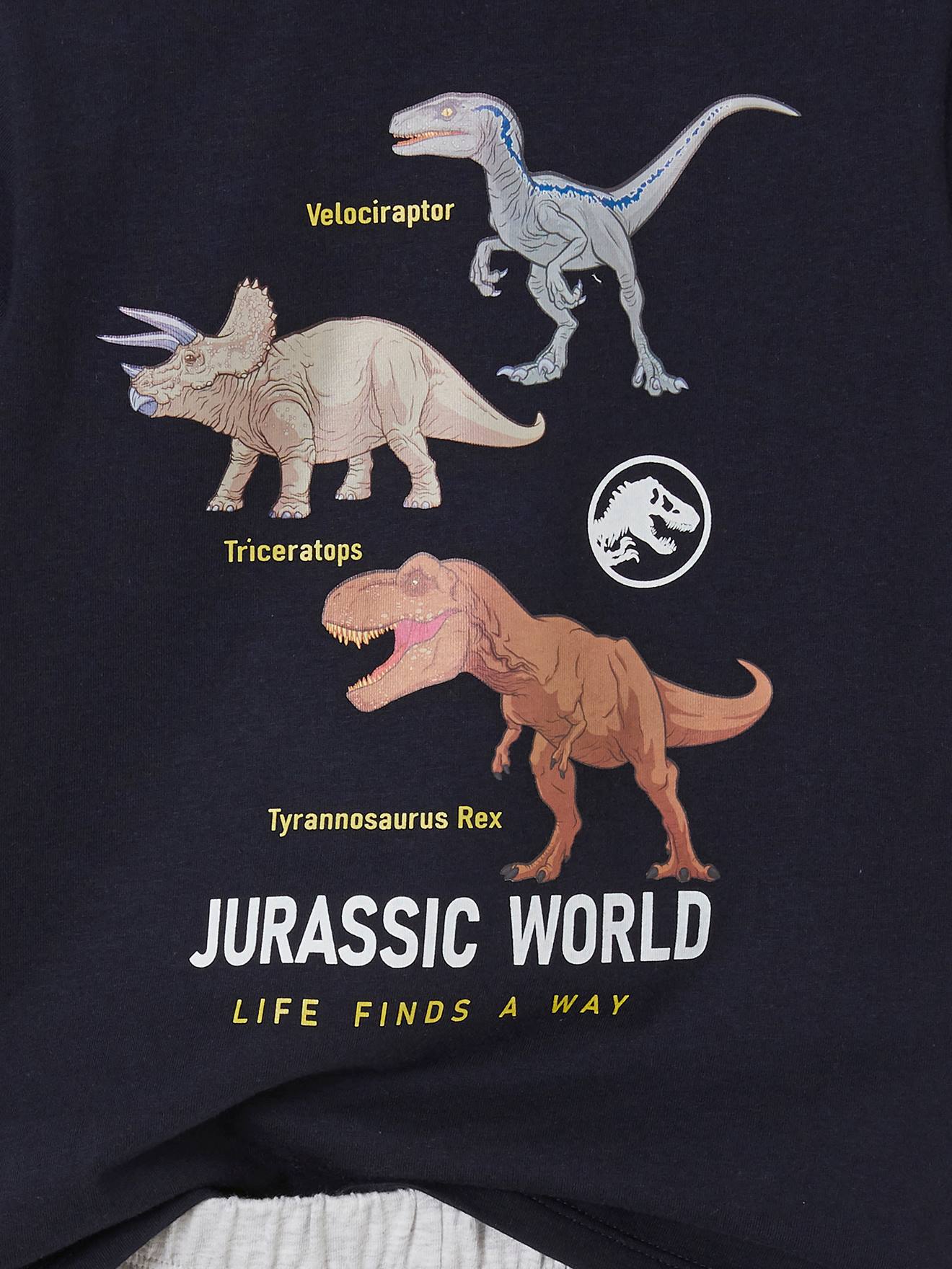 Pyjashort garçon Jurassic World® bleu / gris