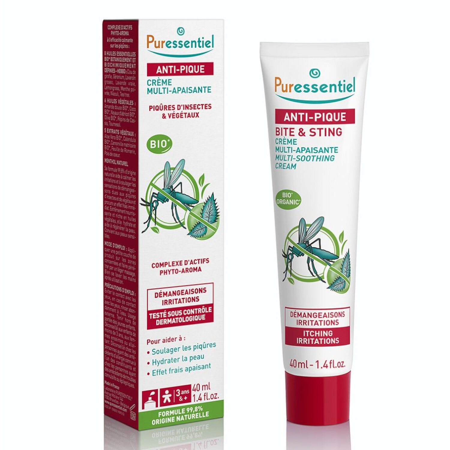 Puressentiel Anti-Pique Crème Multi-Apaisante Adulte 40 ml