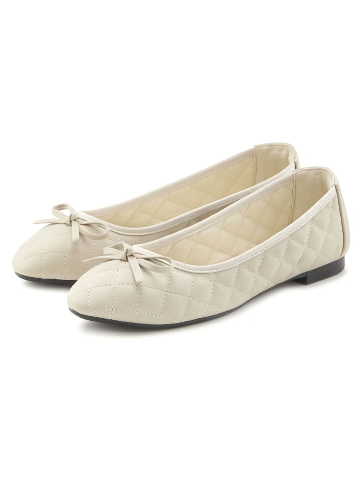LASCANA Ballerina in beige günstig kaufen
