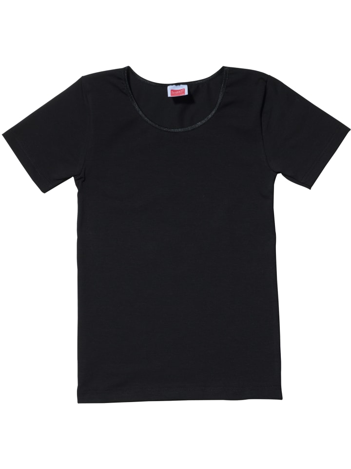 Sweety for Kids 2er-Set: Unterhemden in schwarz günstig kaufen