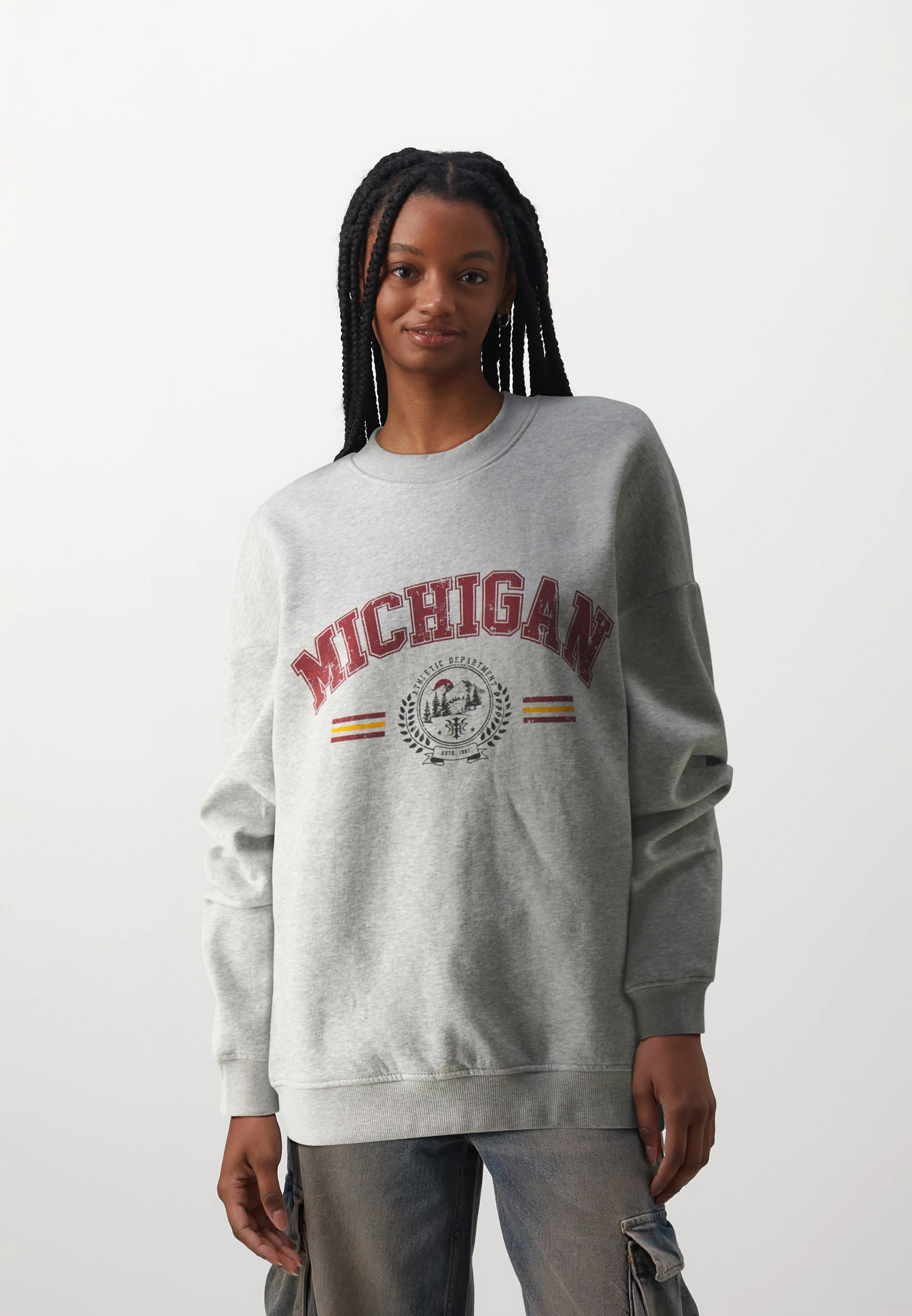 Sudadera con cuello redondo Jack & Jones JORMICHIGAN UNISEX